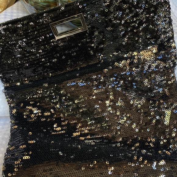 🌟HP🎉STYLISH🌟Mossimo Sequin Handbag/Clutch - Picture 10 of 16
